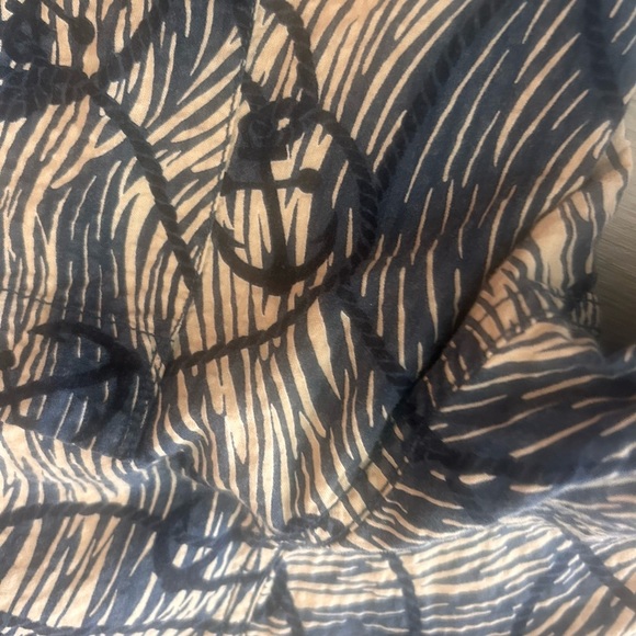 Polo Ralph Lauren Sport Vintage Seersucker Print Nautical Anchor Size XL - Picture 2 of 6